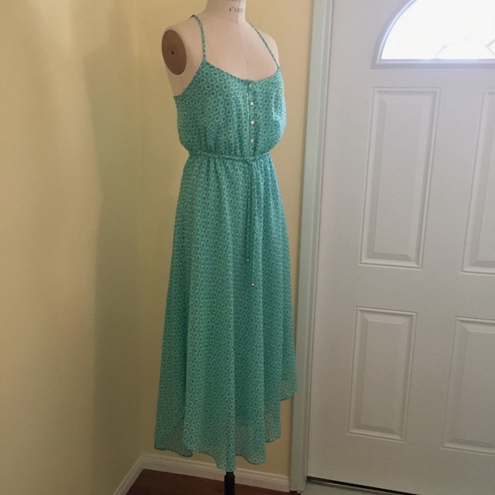 Juicy Couture sundress maxi style high-low hemline